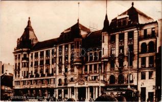 1931 Debrecen, Arany-Bika szálló, Magyar Ruhaipar üzlete (EB)