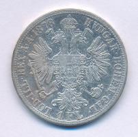 Ausztria 1878. 1Fl Ag "Ferencz József" T:VF Austria 1878. 1 Florin Ag "Franz Joseph&q...