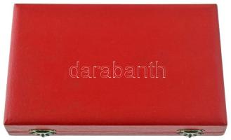 1987. "Tovább a lenini úton / Hűségért, Munkáért" öntött bronz emlékplakett eredeti díszto...