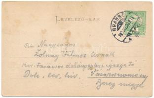 1903 Brassó, Kronstadt, Brasov; Kőolaj-finomító gyár. Julius Müller utóda Tartler & Schreiber ki...