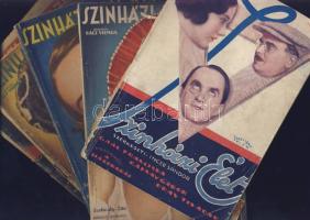 1944 Színházi magazin, Színházi élet képes magazinok 5 db szám