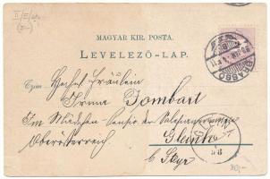 1898 (Vorläufer) Brassó, Kronstadt, Brasov; Rathaus, Katharinentor, Evang. Kirche / városháza, Katal...