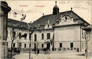 1915 Komárom, Komárnó; Kultúrpalota. Czike Dénes kiadása / Palace of culture (fl)