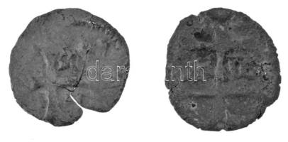 1427-1430 Ducat Ag "Zsigmond" (2x) (0,26g/0,32g) T:VF-F Hungary 1427-1430 Ducat Ag "Sigismund" (2x) (0,26g/0,32g) C:VF-F Huszár: 584., Unger I.: 455