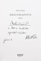 Albert Gábor: Királyok könyve. Regény. A szerző, Albert Gábor (1929-2017) író által Mohás Lívia (192...