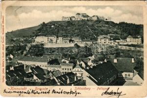 1906 Brassó, Kronstadt, Brasov; Schlossberg / Fellegvár. Julius Müller utóda Alfred Tartler kiadása / castle (EM)