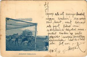 1901 Budapesti Torna Club (BTC), magyar focisták, futball / Hungarian football players (EB)