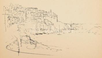 Finta József: Görögországi rajzok. A művész, Finta József (1935-2024) Kossuth-, kétszeres Ybl Miklós...