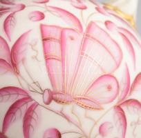 Herendi ZOVA mintás váza. Kézzel festett, jelzett, talpán pici lepattanással m: 12 cm