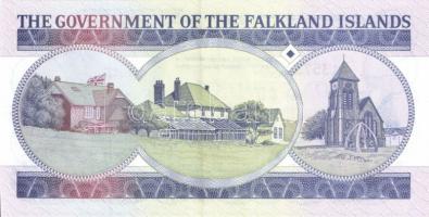 Falkland-szigetek 1984-90. 1Ł, 10Ł, 20Ł, 50Ł komplett sor! T:I