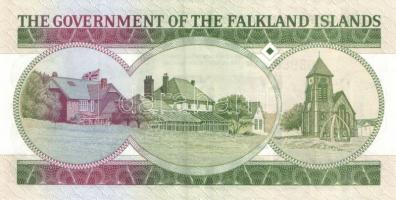 Falkland-szigetek 1984-90. 1Ł, 10Ł, 20Ł, 50Ł komplett sor! T:I