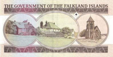 Falkland-szigetek 1984-90. 1Ł, 10Ł, 20Ł, 50Ł komplett sor! T:I