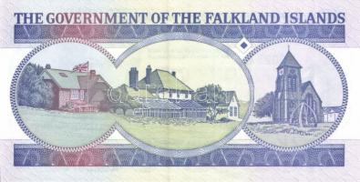 Falkland-szigetek 1984-90. 1Ł, 10Ł, 20Ł, 50Ł komplett sor! T:I