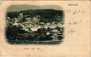 1902 Borszék, Borsec; fürdő / spa town (EB)