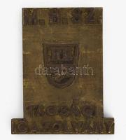 MHSZ Tagsági Igazolvány nyomódúc, h: 5,5 cm