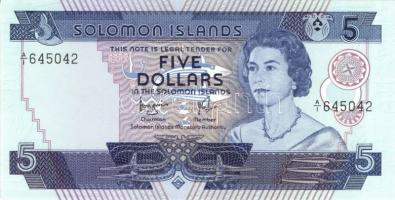 Salamon-szigetek 1977-81. 2$, 5$, 10$, 20$ komplett sor! T:I