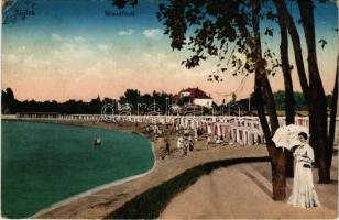 1915 Siófok, Strandfürdő (EK)