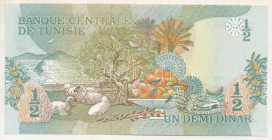 Tunézia 1973. 1/2D "A/ I 220590" T:AU
Tunisia 1973. 1/2 Dinar "A/ I 220590" C:A...
