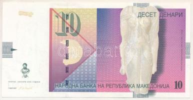 Észak-Macedónia 2005. 10D T:UNC,AU North Macedonia 2005. 10 Denari C:UNC,AU Krause 14
