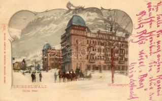 Grindewald Hotel Litho