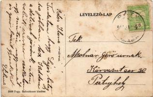 Páty, látkép templommal (EB)