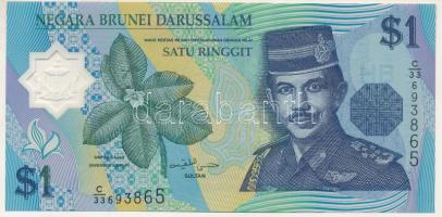 Brunei 1996. 1R "C/33 33693865" T:UNC Brunei Darussalam 1996. 1 Ringgit "C/33 33693865" C:UNC  Krause 22.b