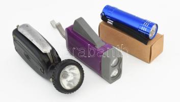 2 darab vintage dinamós lámpa