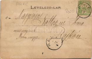 1902 Piszke (Lábatlan), ház. photo