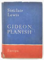 Lewis, Sinclair: Gideon Planish. Bp., 1960, Európa. Szinnai Tivadar fordító által DEDIKÁLT! Kiadói félvászon kötés, kissé sérült papír védőborítóval, kopottas állapotban.