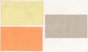 ~1930. "ÉGISZ - Magyar Touring Club" pénzhelyettesítő ételbón / utalvány, német, angol és ...