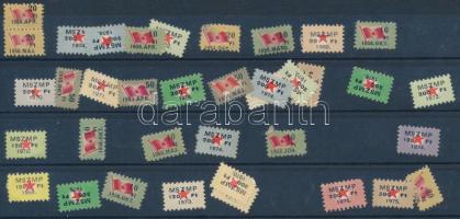 MSZMP tagsági bélyeg összeállítás