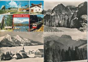 40 db MODERN Magas Tátra képeslap / 40 modern Vysoké Tatry postcards (High Tatras)