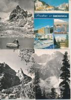 40 db MODERN Magas Tátra képeslap / 40 modern Vysoké Tatry postcards (High Tatras)