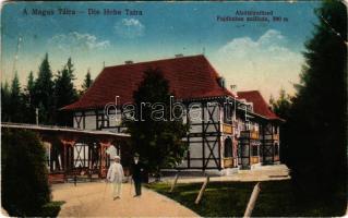 1917 Alsótátrafüred, Unter-Schmecks, Dolny Smokovec (Magas-Tátra, Vysoké Tatry); Fajdkakas szálloda / hotel (EB)