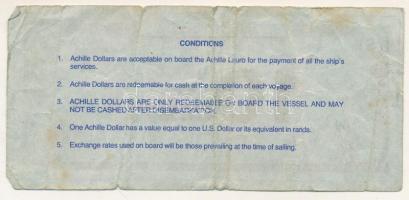 Dél-Afrika 1990-1991. 10c "Achille Dollars" hajópénz T:F,VG
South Africa 1990-1991. 10 Ce...