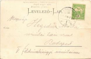 1916 Tátralomnic, Tatranská Lomnica (Magas-Tátra, Vysoké Tatry); Touristen-Hotel / Turista szálloda ...