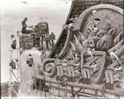 1976 A Ludas Matyi c. rajzfilm rendező Dargay Attila, Rajz: Jankovics Marcell, kb 50 db fotó pozitív...