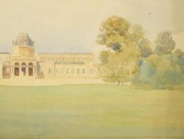 Jelzés nélkül, XIX. sz. vége/XX. sz. eleje: Szent Margit Gyógyfürdő épülete a Margitszigeten, Budape...