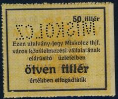 Miskolc DN "Miskolcz thjf Város" 50f T:I