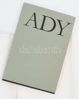 Kovács Kálmán szerk.: Ady. 1977, Alföldi Nyomda, papírkötés, megjelent 500 példányban
