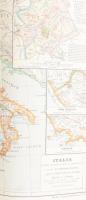 Kugowitz Manó 5 darab térképe, Palesztina, Oriens, Graecia, Italia, A Római birodalom, két darab egy...
