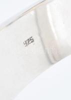 Ezüst (Ag) karperec, jelzett 30 g sz: 15 mm d: 65 mm