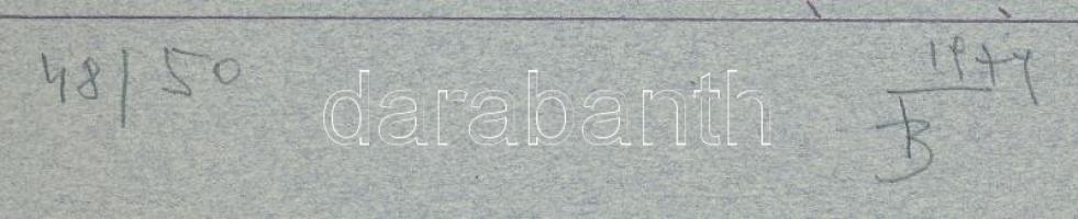 Banga Ferenc (1947-): A fényképezés jövője. Ofszet-litográfia, papír, jelzett és számozott (48/50). ...