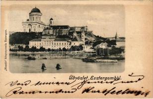 1898 (Vorläufer) Esztergom, Bazilika. Hunnia könyvnyomda kiadása (EK)