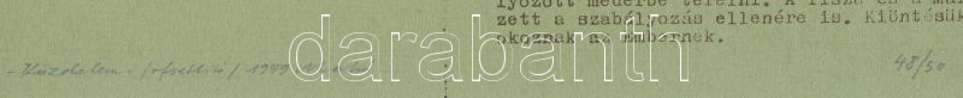 Pataki Ferenc (1941-): Küzdelem. Ofszet-litográfia, papír, jelzett és számozott (48/50). Az 1979-ben...