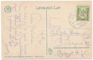 1916 Trencsénteplic, Trencianske Teplice; látkép. Vasúti levelezőlapárusítás 48. / general view (EB)