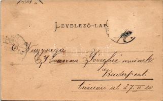 Nagyvárad, Oradea; indóház, vasútállomás. Sonnenfeld Adolf kiadása / railway station (fl)