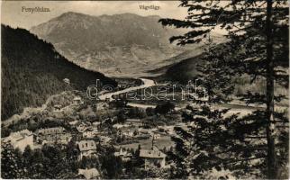 1911 Fenyőháza, Lubochna; Vágvölgy, nyaralók. Jahn Nándor kiadása / Povazie / Váh valley, villas