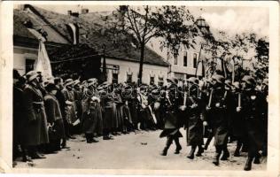 1938 Párkány, Stúrovó; bevonulás / entry of the Hungarian troops (EK)