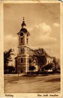 1939 Párkány, Stúrovo; Római katolikus templom / church + Porto (Rb)